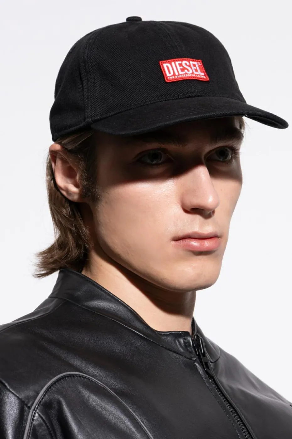 Diesel BLACK Baseball cap "CORRY-JACQ-WASH"