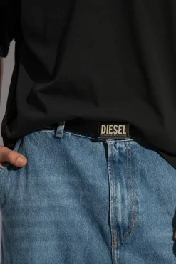 Diesel BLACK ‘B-GLOSSY II’ belt