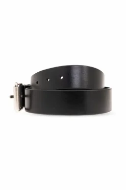 Diesel BLACK ‘B-GLOSSY LOOP’ belt
