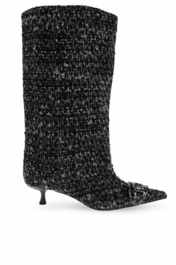Diesel BLACK Boots `D-VENUS`