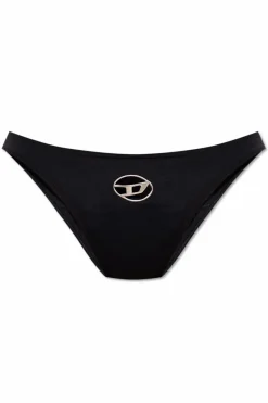 Diesel BLACK Bottom of swimsuit BUNCHY-UTLT