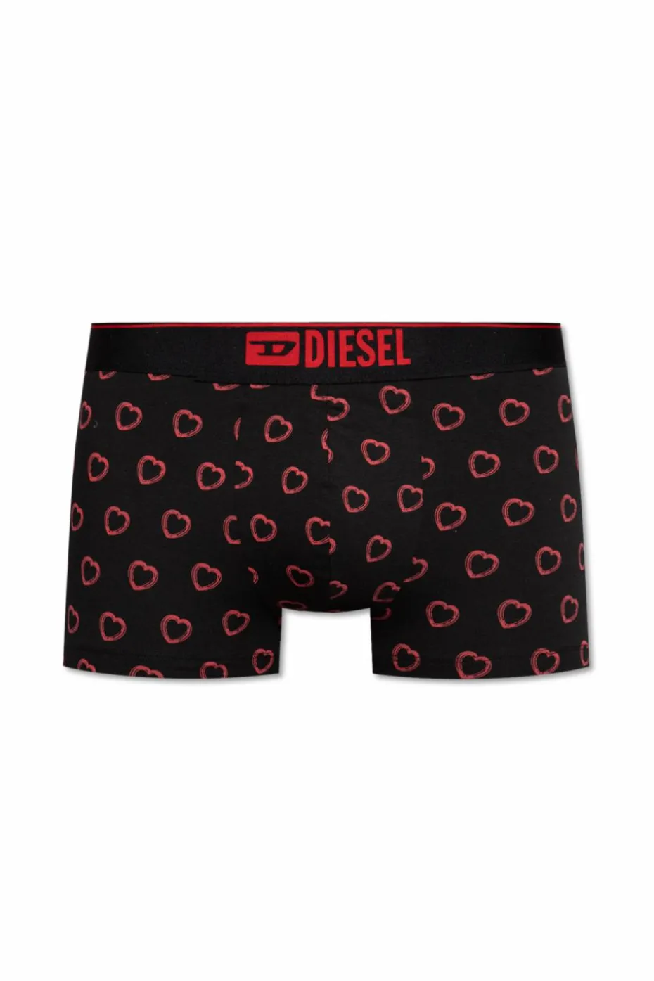 Diesel BLACK Boxer shorts with print DAMIEN BOXER-SHORTS