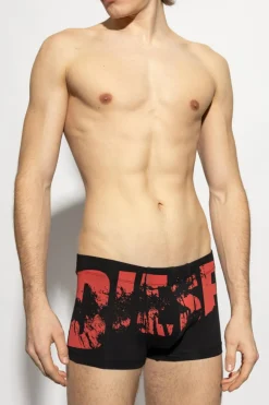 Diesel BLACK Boxer shorts DAMIEN-D-POP