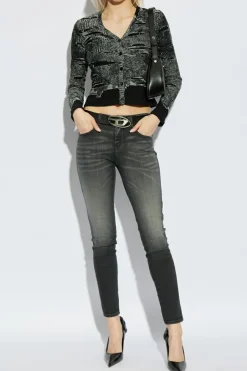 Diesel BLACK Cardigan M-ALIMA-L