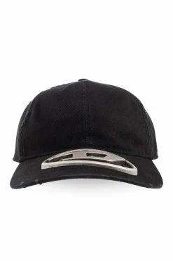 Diesel BLACK ‘C-BEAST-A1’ baseball cap