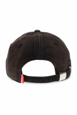 Diesel BLACK ‘C-RUN-WASH’ baseball cap