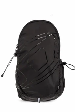 Diesel BLACK ‘DRAPE SLING BAG’ one-shoulder backpack