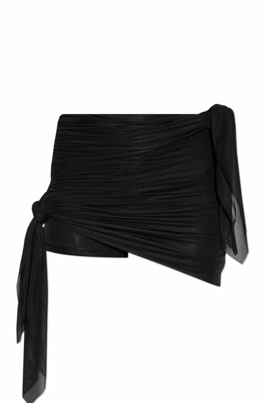 Diesel BLACK Draped skirt-shorts O-RUELLIA-PLAIN