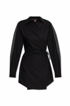 Diesel BLACK Dress D-ELPHI-DEN