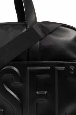 Diesel BLACK ‘DSL 3D DUFFLE’ duffel bag