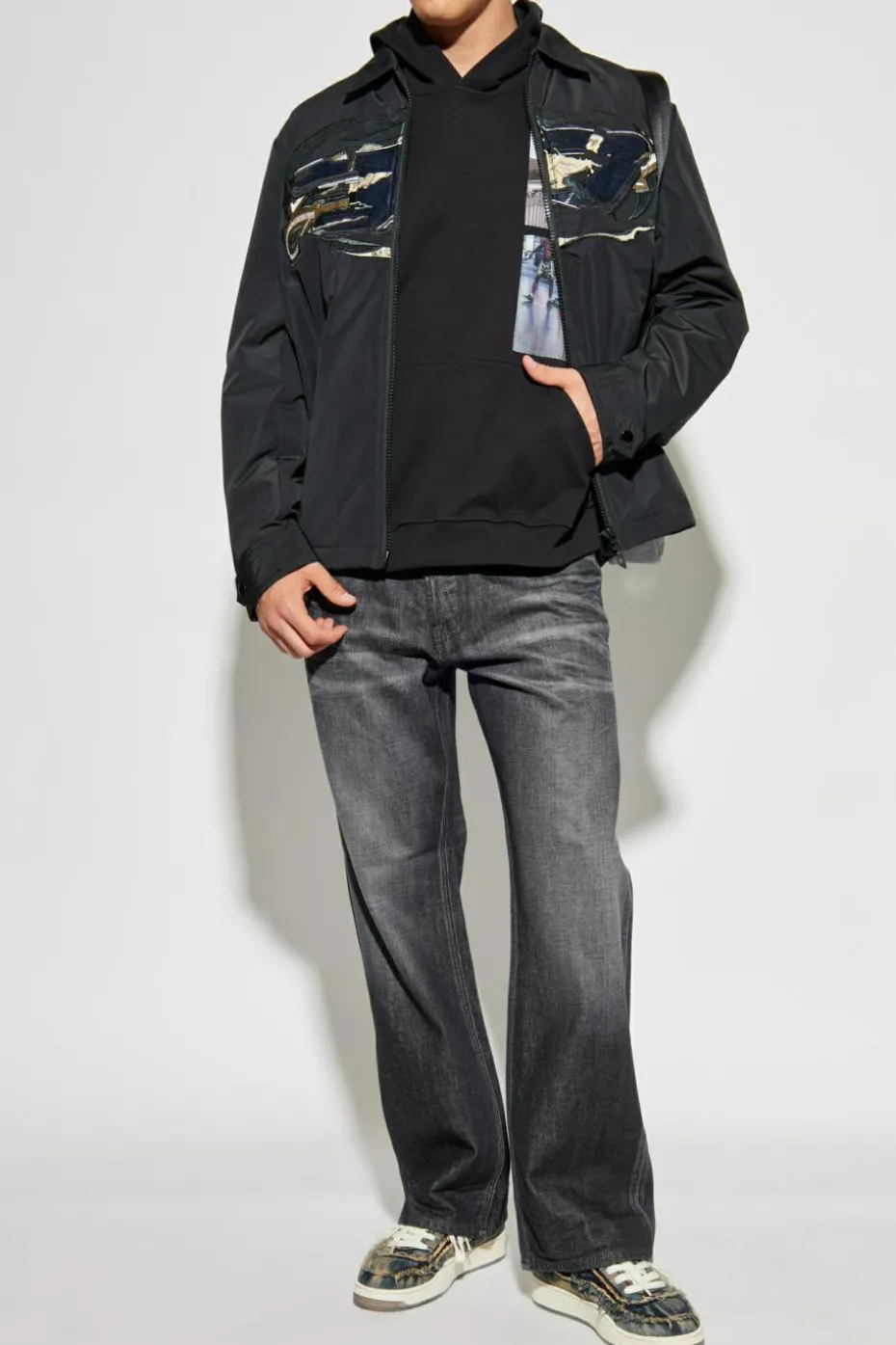 Diesel BLACK Hoodie ` S-BOXT-HOOD-T6`