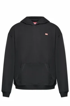 Diesel BLACK Hoodie S-BOXT-HOOD