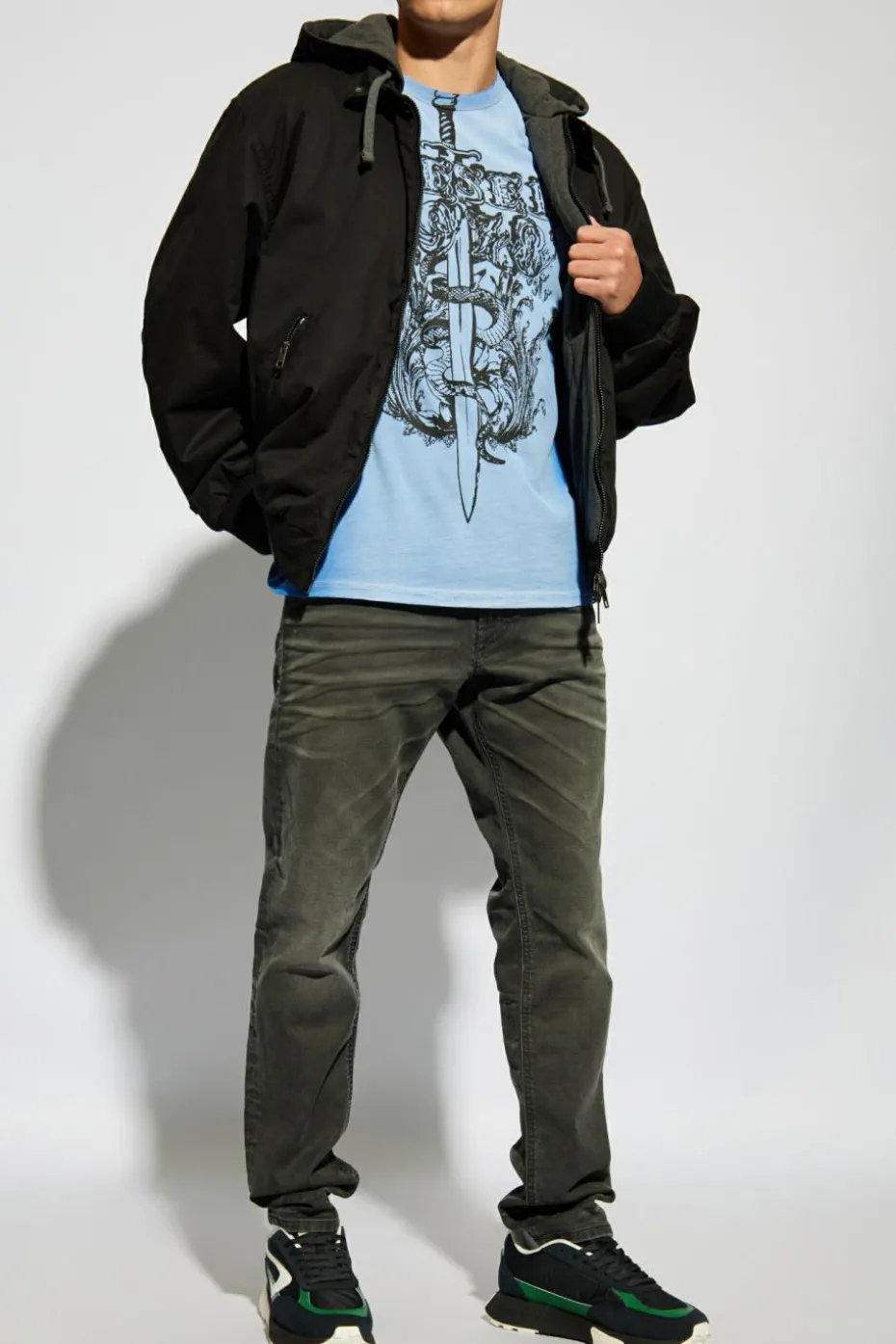Diesel BLACK Jacket `J-ALAIN`