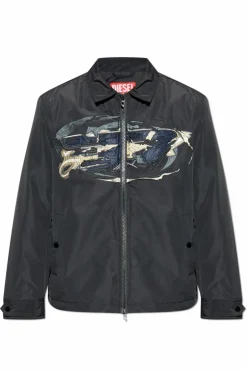 Diesel BLACK Jacket `J-OACHIM-D-PADD`