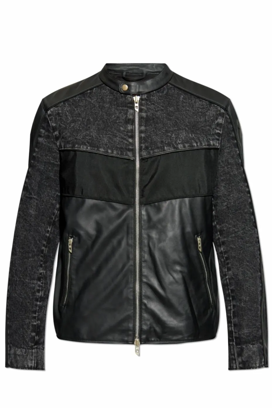Diesel BLACK Jacket L-LEOPOL