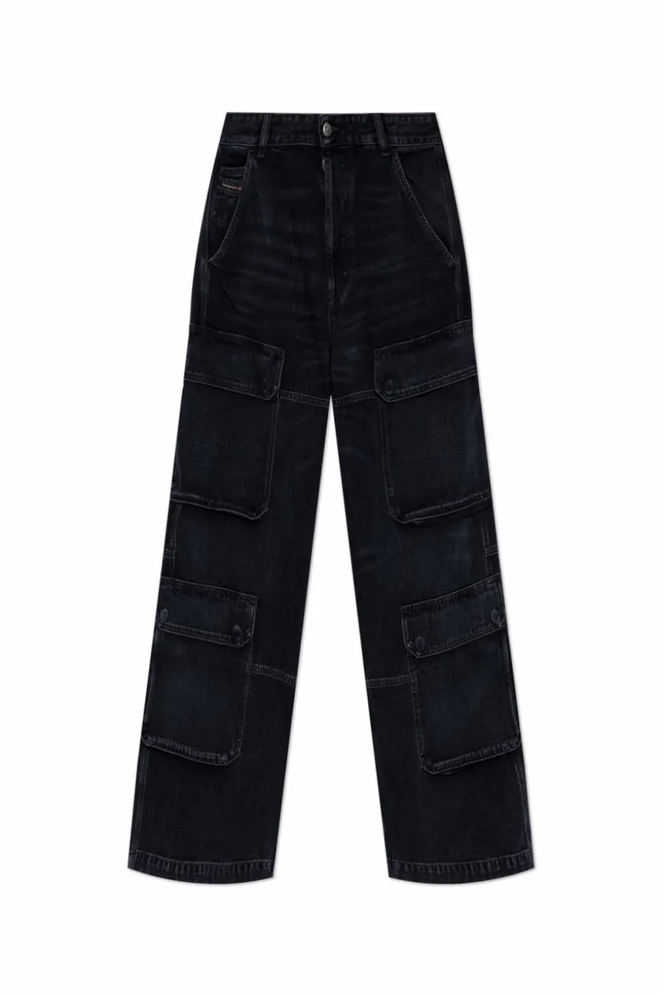 Diesel BLACK Jeans D-TOUCH-CARGO L.32