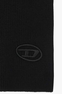 Diesel BLACK ‘K-Coder’ scarf