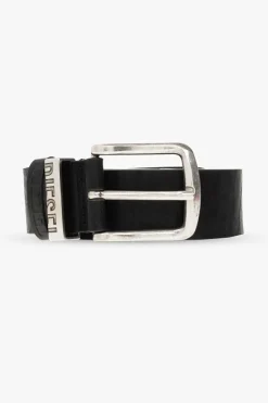 Diesel BLACK Leather belt