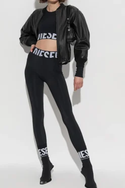 Diesel BLACK Leggings "ADELINE-D-POP"