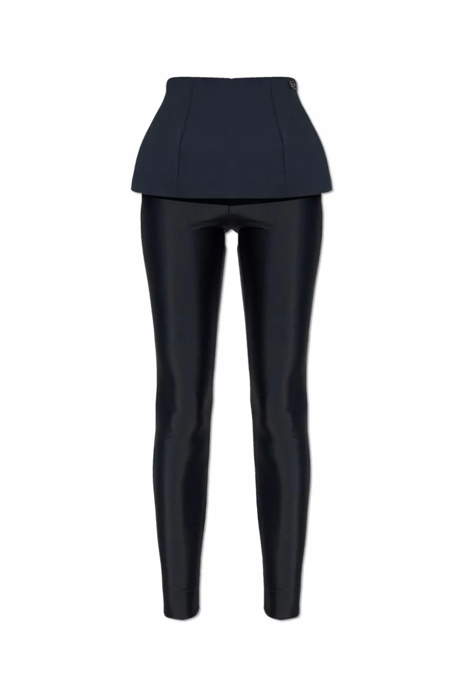Diesel BLACK Leggings `P-HOUR-BOND`