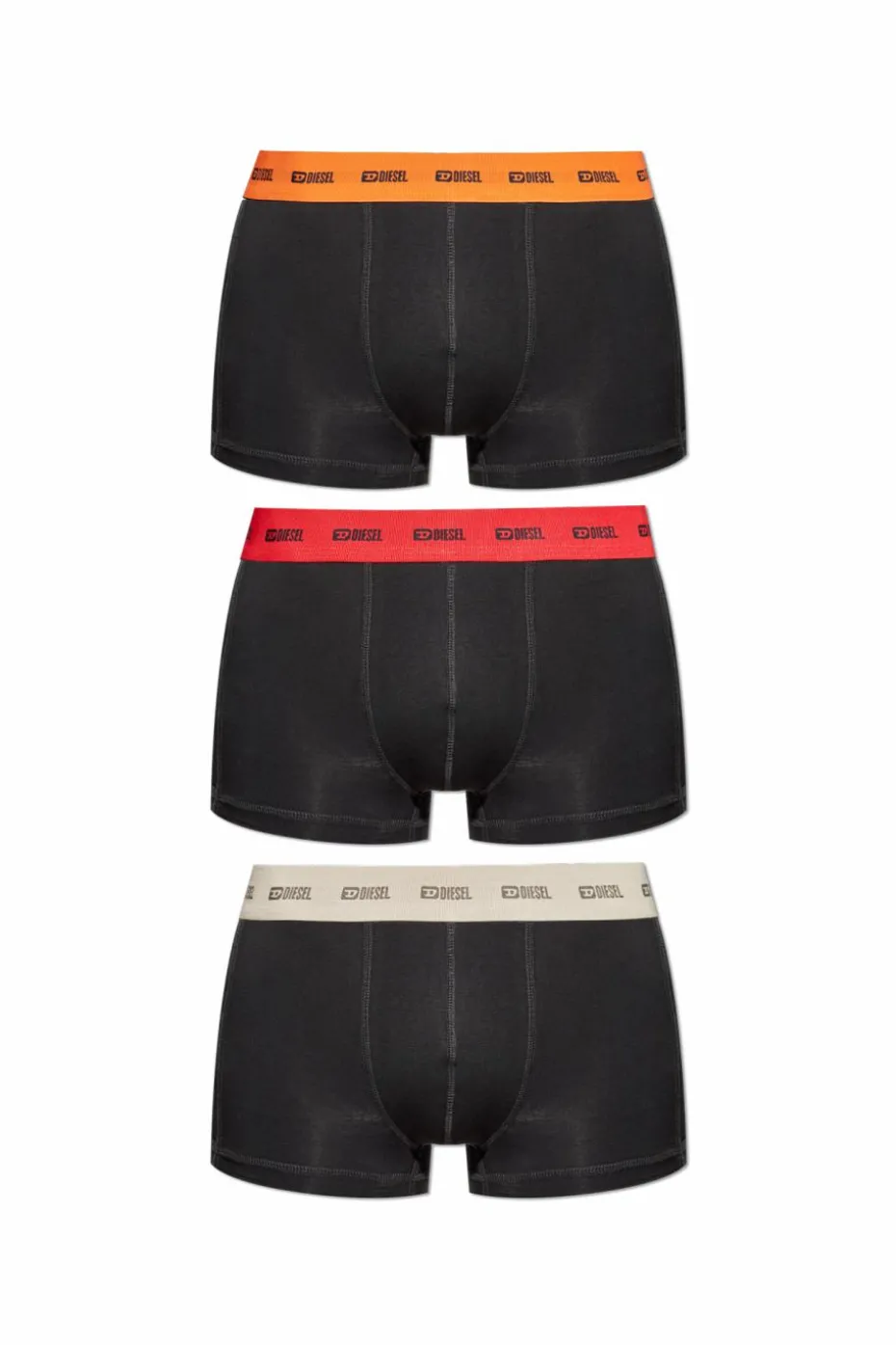 Diesel BLACK 3-pack of "DAMIEN" boxers