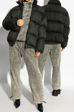 Diesel BLACK Padded jacket 'W-MONS-A'