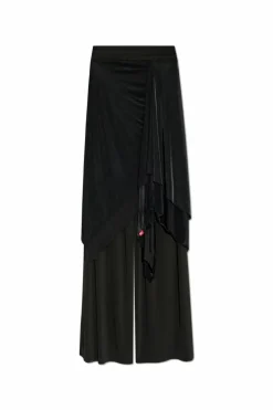 Diesel BLACK Pants P-FRIZZA-PLAIN
