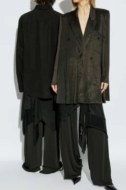 Diesel BLACK Pants P-FRIZZA-PLAIN