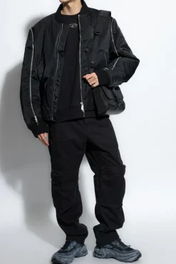 Diesel BLACK Pants with pockets
