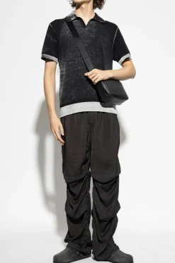 Diesel BLACK Polo "K-LORENZO-SS"