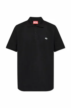 Diesel BLACK Polo T-REJUST-DOVAL-PJ