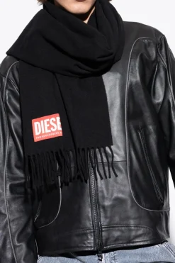 Diesel BLACK Scarf "S-IMON"