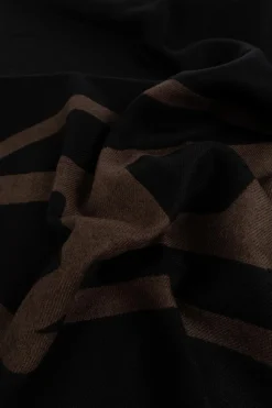 Diesel BLACK Scarf `S-TEVIE`