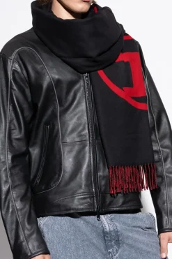 Diesel BLACK Scarf 'S-TEVIE'