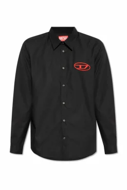 Diesel BLACK Shirt `S-SIMPLY-D`