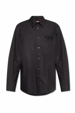 Diesel BLACK Shirt `S-SIMPLY-PCAL`