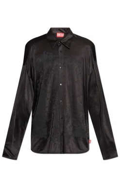 Diesel BLACK Shirt with logo