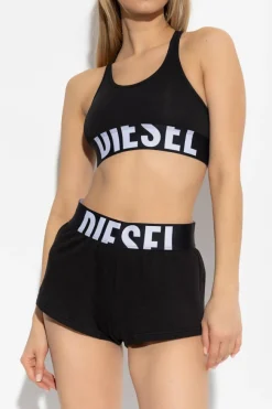 Diesel BLACK Shorts ARIANNA-D-POP