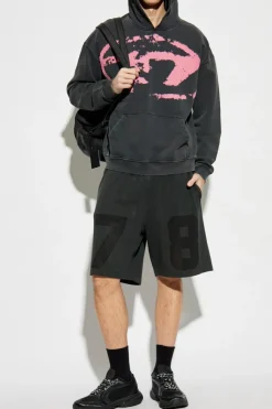 Diesel BLACK Shorts P-TAIN-MESH