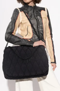 Diesel BLACK Shoulder bag "CHARM-D SHOULDER"