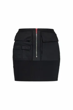 Diesel BLACK Skirt "M-MERYN-SHORT"