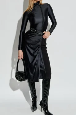 Diesel BLACK Skirt O-SILV