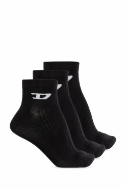 Diesel BLACK Socks SKM-D-ANKLE -9