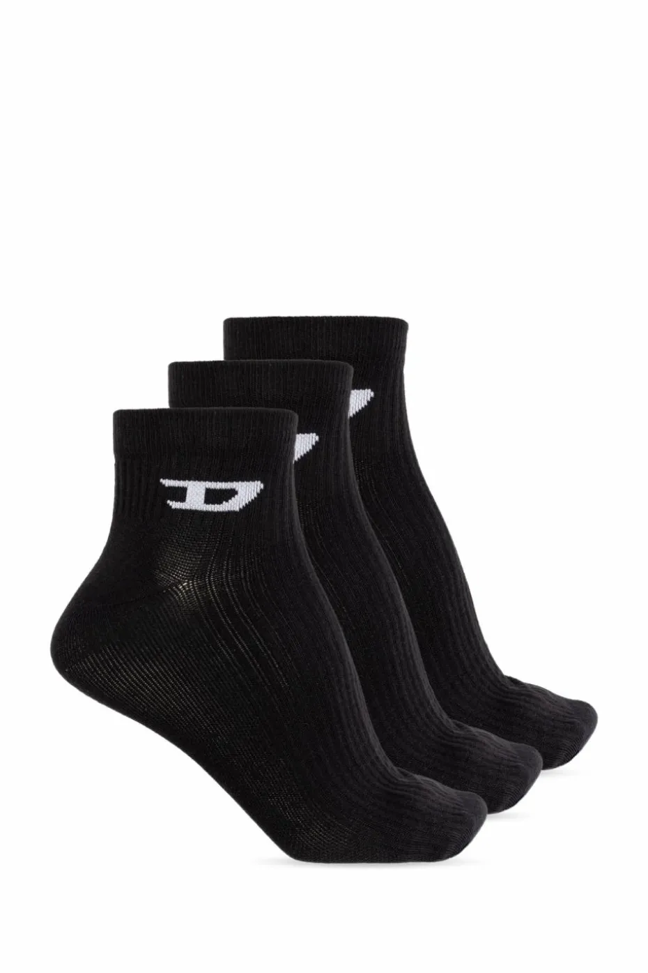 Diesel BLACK Socks SKM-D-ANKLE -9