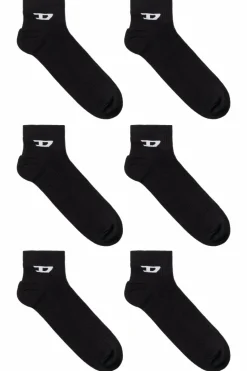 Diesel BLACK Socks SKM-D-ANKLE -9