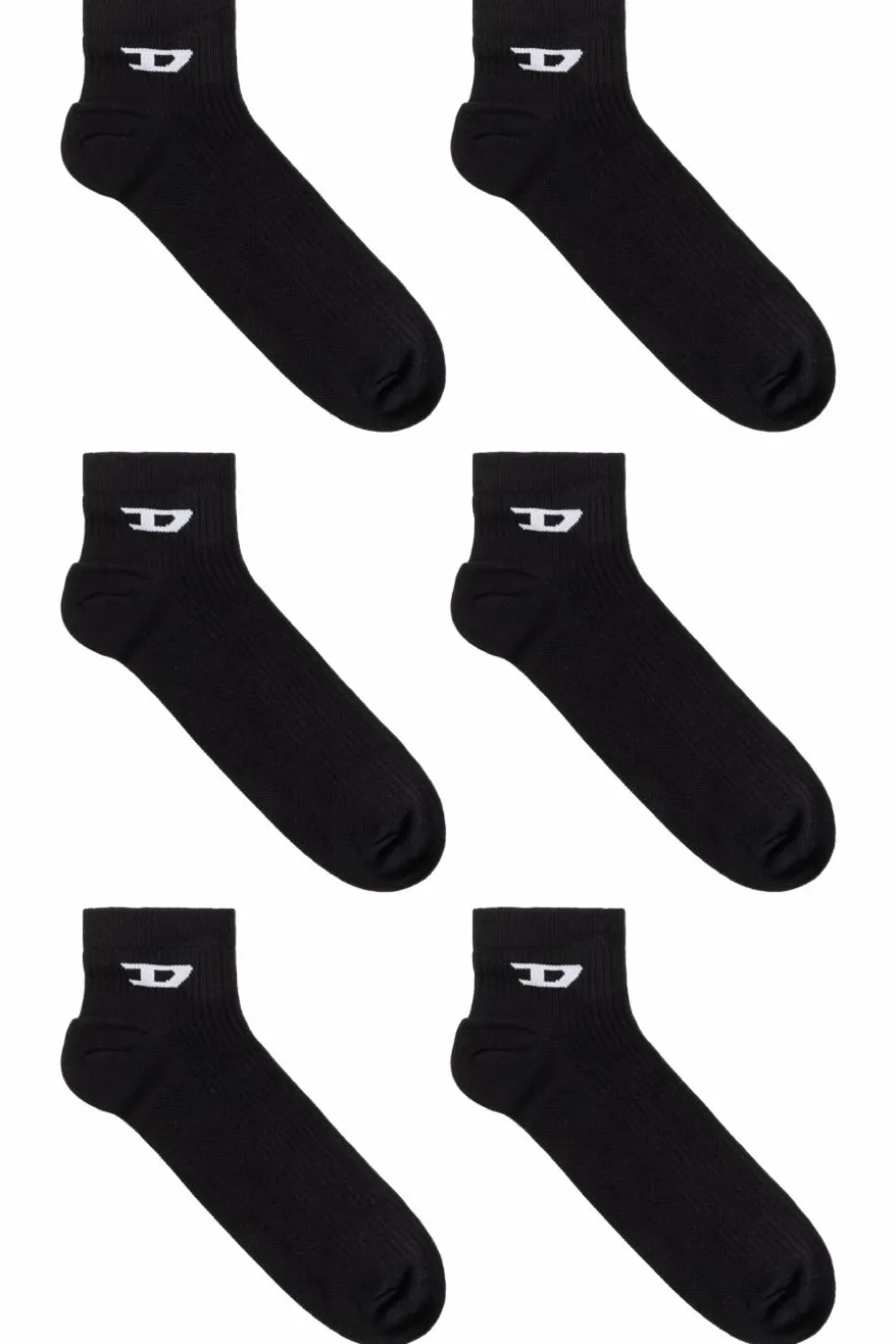 Diesel BLACK Socks SKM-D-ANKLE -9