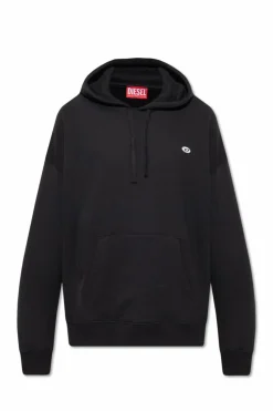 Diesel BLACK ‘S-ROB-HOOD-DOVAL-PJ’ hoodie