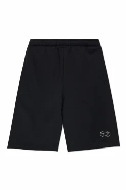 Diesel BLACK Sweat shorts ‘P-MARSHY-OD’