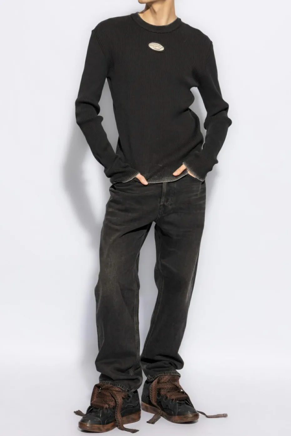 Diesel BLACK Sweater `K-DARIN-A`