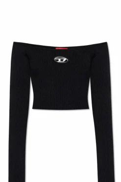 Diesel BLACK Sweater `M-VERA-LS`